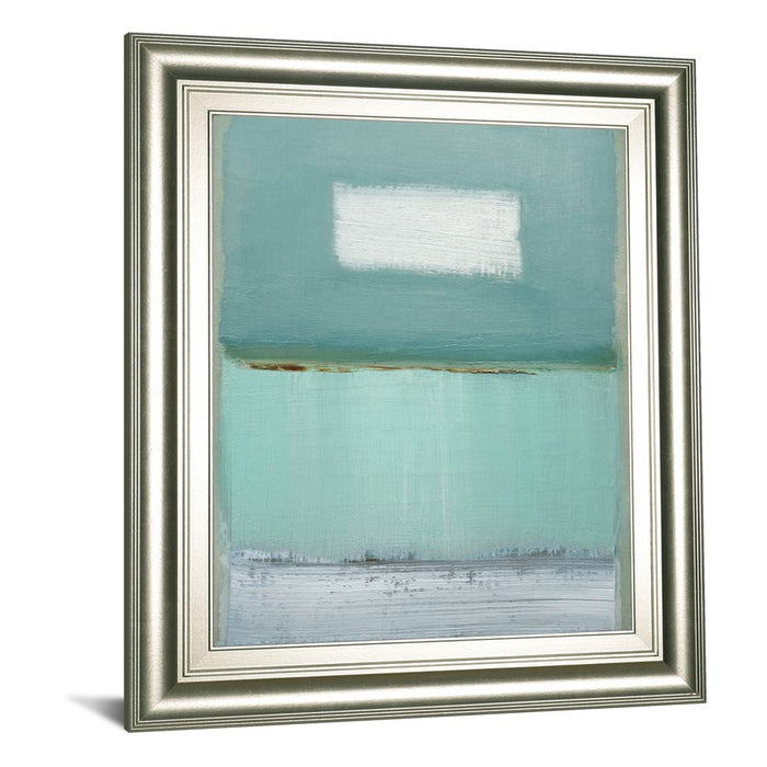 Classy Living Serene Horizon Wall Art 22"x26", Silver Serenity Frame