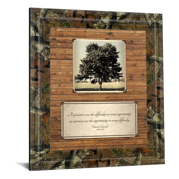 Classy Living Opportunity Tree Wall Art 22"x26", Nature's Splendor Frame