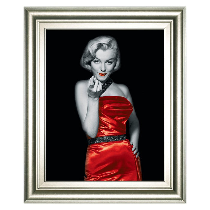 Classy Living Timeless Elegance Wall Art 22"x26", Silver Serenity Frame