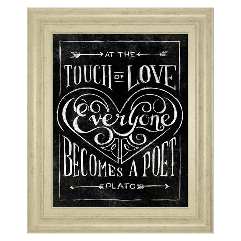Classy Living Touch of Love Wall Art 22"x26", Ivory Bliss Frame - 8242