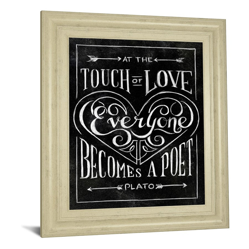Classy Living Touch of Love Wall Art 22"x26", Ivory Bliss Frame