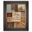 Classy Living New Day Wall Art 22"x26", Dark Chocolate Frame