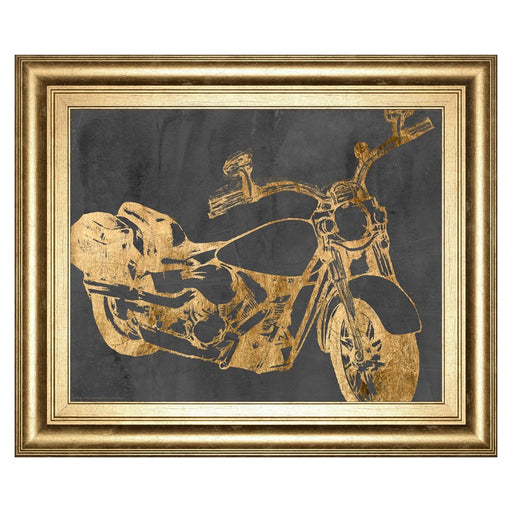 Classy Living Golden Ride Wall Art 26"x22", GiIded Radiance Frame - 8272
