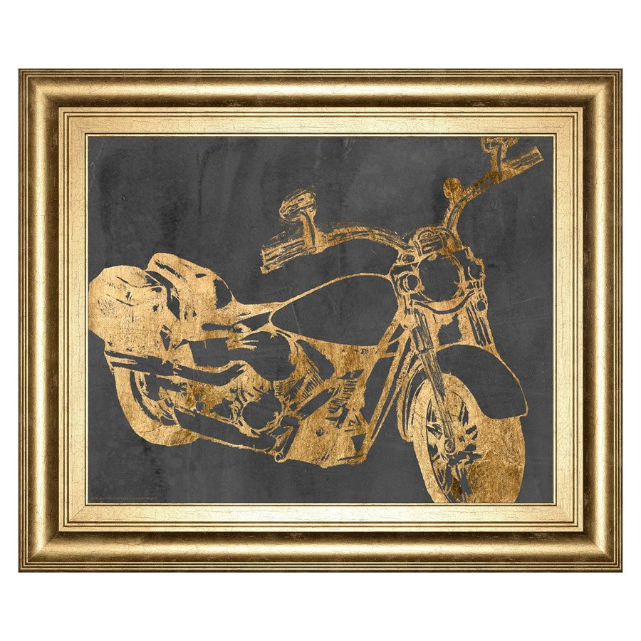 Classy Living Golden Ride Wall Art 26"x22", GiIded Radiance Frame - 8272