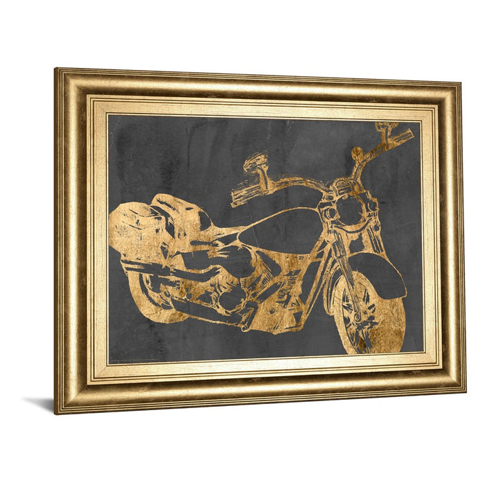 Classy Living Golden Ride Wall Art 26"x22", GiIded Radiance Frame