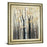 Classy Living Birch Glow Wall Art 22"x26", Crisp Chardonnay Frame