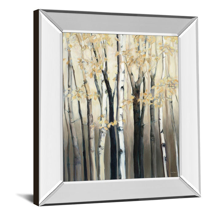 Classy Living Birch Glow Wall Art 22"x26", Mirrored Frame