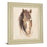 Classy Living Gentle Equine Gaze Wall Art 22"x26", Ivory Bliss Frame