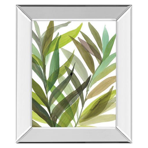 Classy Living Verdant Breeze Wall Art 22"x26", Mirrored Frame - 8289MF