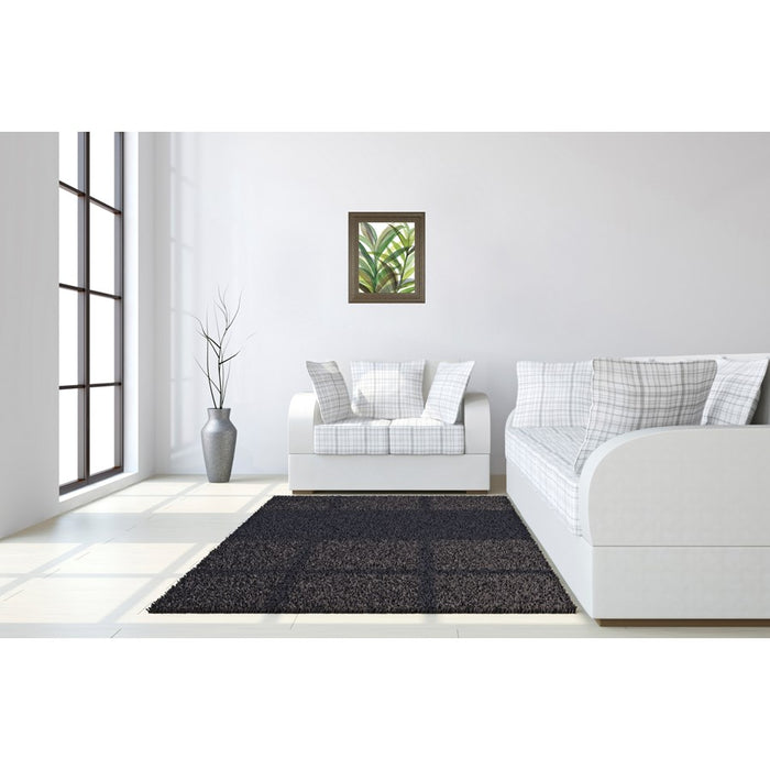 Classy Living Tropical Greens Wall Art 22"x26", Tranquil Ash Frame
