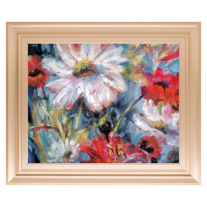 Classy Living Tangled Garden Wall Art 26"x22", Rose Gold Romance Frame