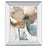 Classy Living Muted Bloom Wall Art 22"x26", Mirrored Frame
