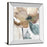 Classy Living Muted Bloom Wall Art 22"x26", Mirrored Frame