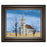 Classy Living Prairie Church Wall Art 26"x22", Dark Chocolate Frame - 8300