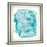 Classy Living Wanderlust Dreams Wall Art 22"x26", Silver Serenity Frame
