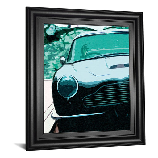 Classy Living Vintage Ride Wall Art 22"x26", Midnight Aura Frame