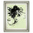 Classy Living Mystic Scribble Wall Art 22"x26", Silver Serenity Frame