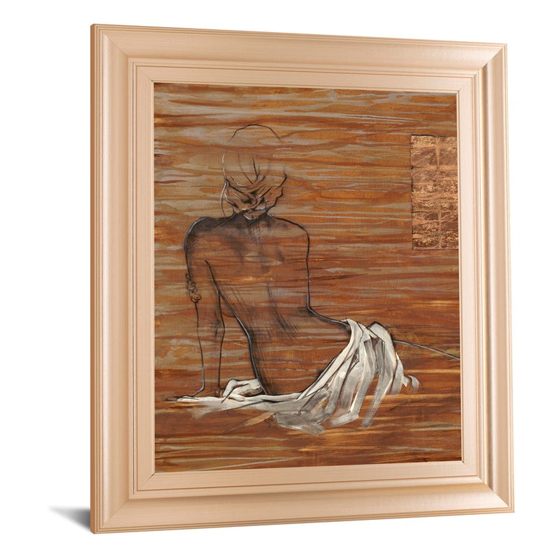 Classy Living Serene Reflection Wall Art 22"x26", Rose Gold Romance Frame