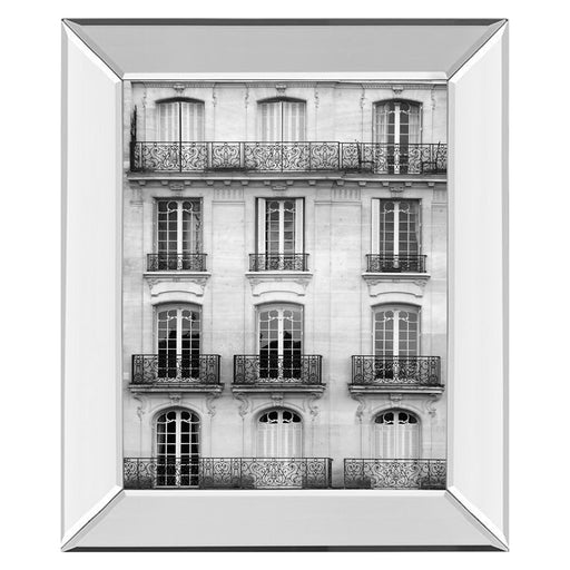 Classy Living Urban Facade Wall Art 22"x26", Mirrored Frame - 8359MF