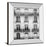 Classy Living Urban Facade Wall Art 22"x26", Mirrored Frame