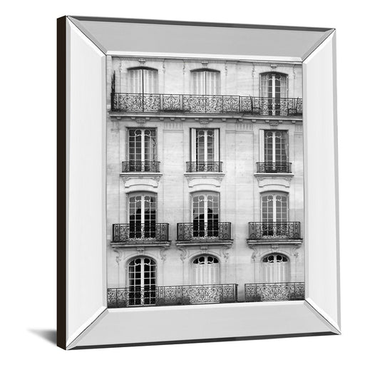 Classy Living Urban Facade Wall Art 22"x26", Mirrored Frame
