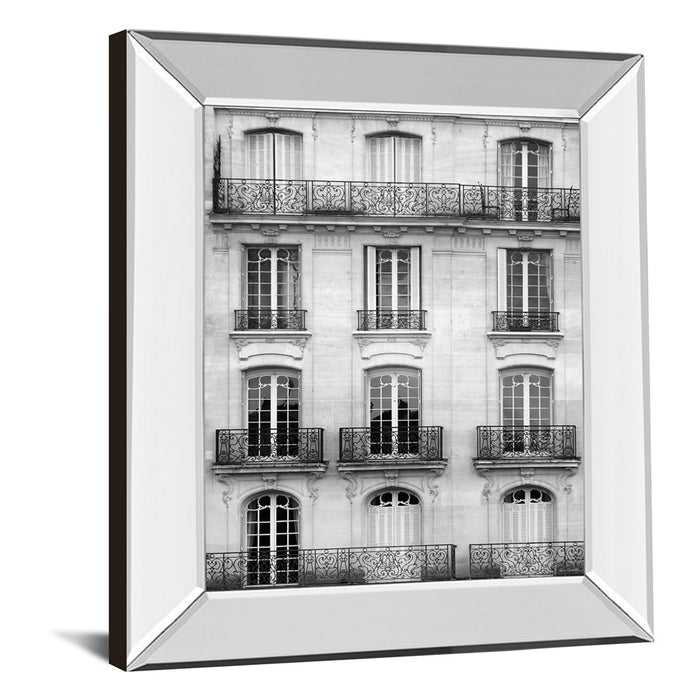 Classy Living Urban Facade Wall Art 22"x26", Mirrored Frame