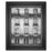 Classy Living Timeless Facade Wall Art 22"x26", Midnight Aura Frame - 8360