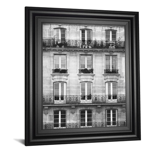 Classy Living Timeless Facade Wall Art 22"x26", Midnight Aura Frame