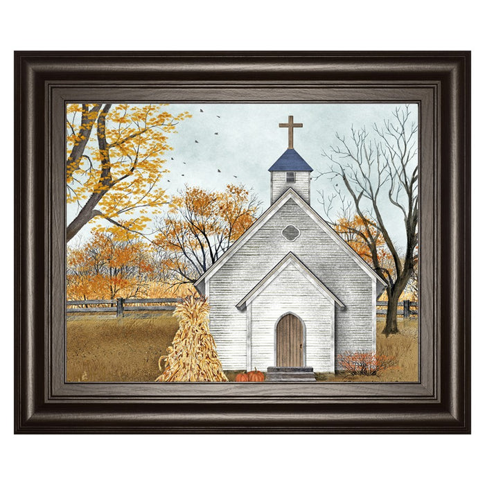 Classy Living Blessed Assurance Wall Art 26"x22", Dark Chocolate Frame - 8404