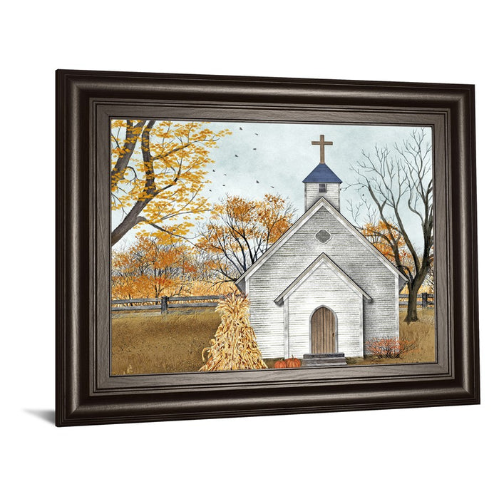 Classy Living Blessed Assurance Wall Art 26"x22", Dark Chocolate Frame