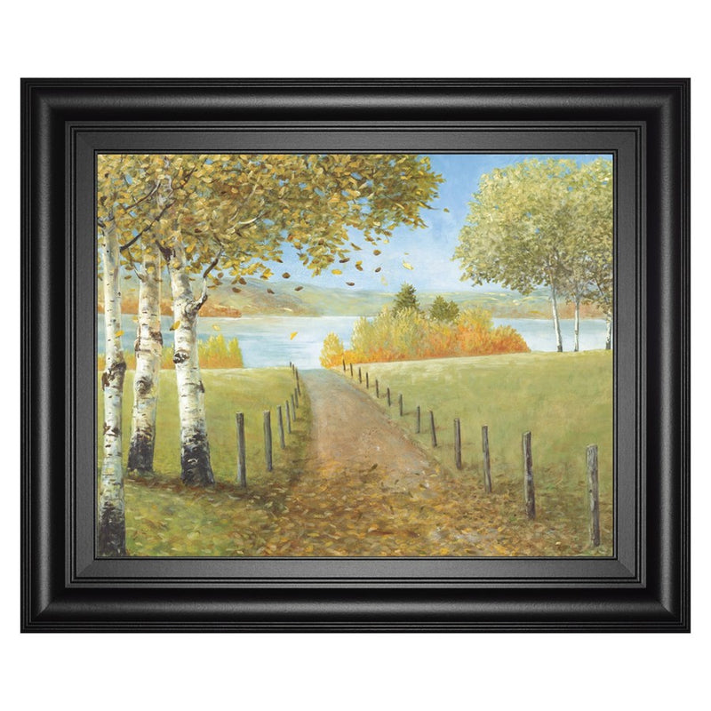 Classy Living Country Pathway Wall Art 26"x22", Midnight Aura Frame