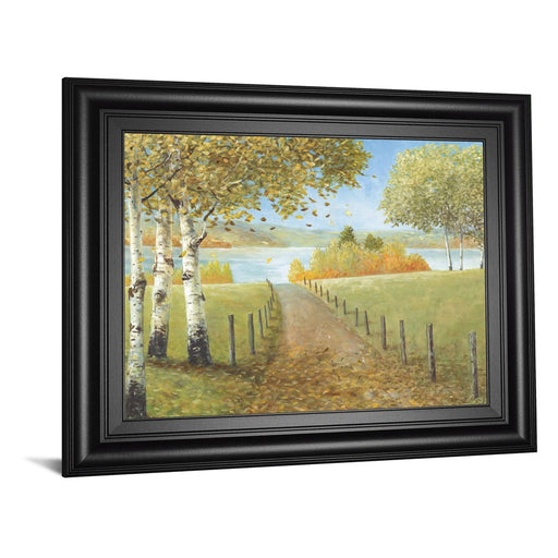 Classy Living Country Pathway Wall Art 26"x22", Midnight Aura Frame