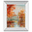Classy Living Crimson Maple Escape Wall Art 22"x26", Mirrored Frame