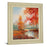 Classy Living Autumn Reflection Wall Art 22"x26", Ivory Bliss Frame