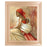 Classy Living Crimson Serenity Wall Art 22"x26", Rose Gold Romance Frame