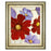 Classy Living Lavender and Red Blooms Wall Art 22"x26", Crisp Chardonnay