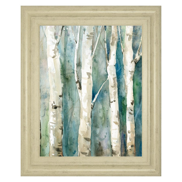 Classy Living Whispering Trunks Wall Art 22"x26", Ivory Bliss Frame - 8449