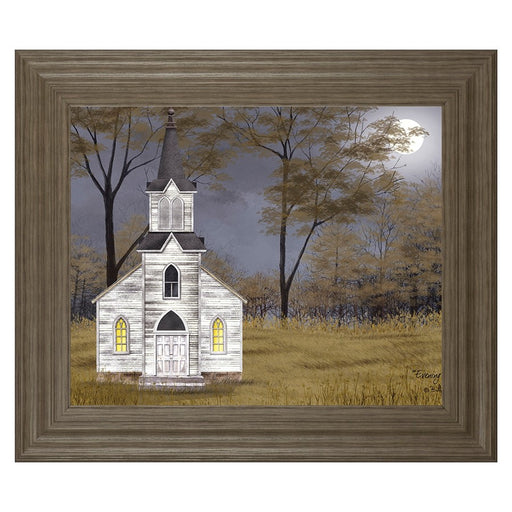 Classy Living Twilight Sanctuary Wall Art 26"x22", Tranquil Ash Frame - 8459