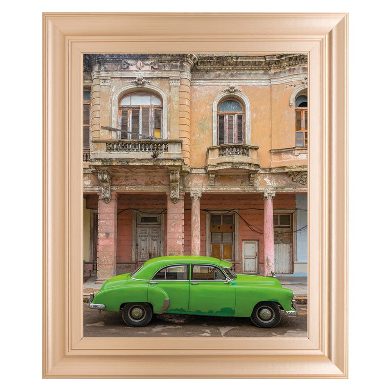 Classy Living Vintage Havana Drive Wall Art 22"x26", Rose Gold Romance