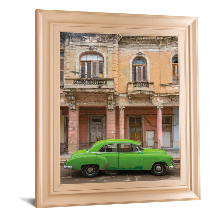 Classy Living Vintage Havana Drive Wall Art 22"x26", Rose Gold Romance