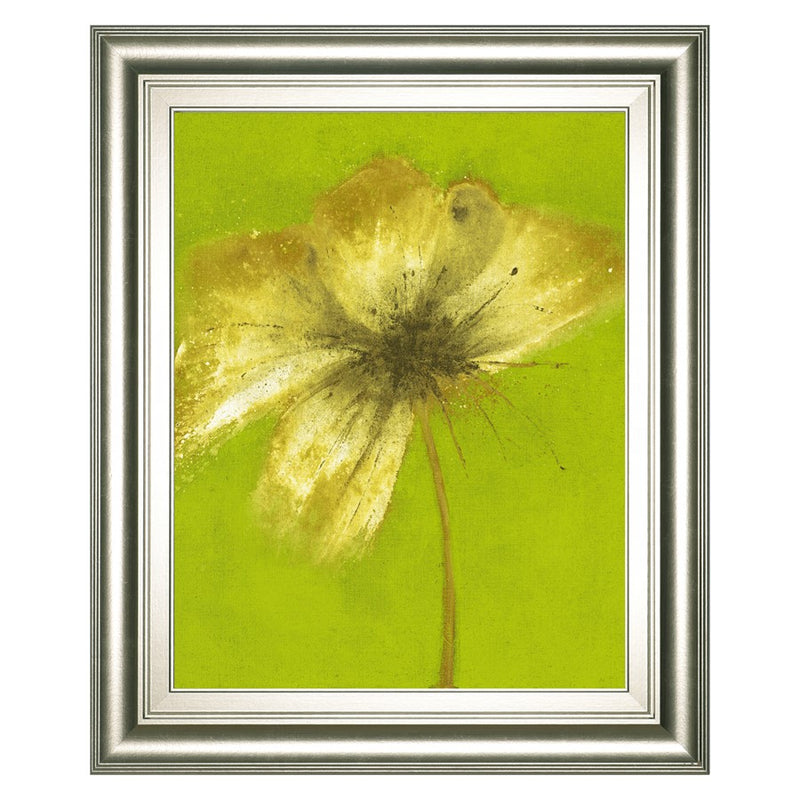 Classy Living Floral Burst Wall Art 22"x26", Silver Serenity Frame