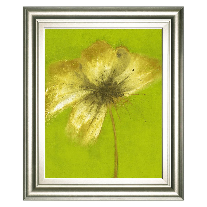 Classy Living Floral Burst Wall Art 22"x26", Silver Serenity Frame