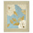Classy Living Poetic Peonies Wall Art 22"x26", Ivory Bliss Frame