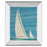 Classy Living Sailboat Serenity Wall Art 22"x26", Mirrored Frame