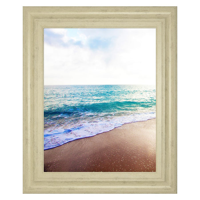 Classy Living Golden Sands Wall Art 22"x26", Ivory Bliss Frame