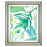 Classy Living Verdant Leaves I Wall Art 22"x26", Silver Serenity Frame
