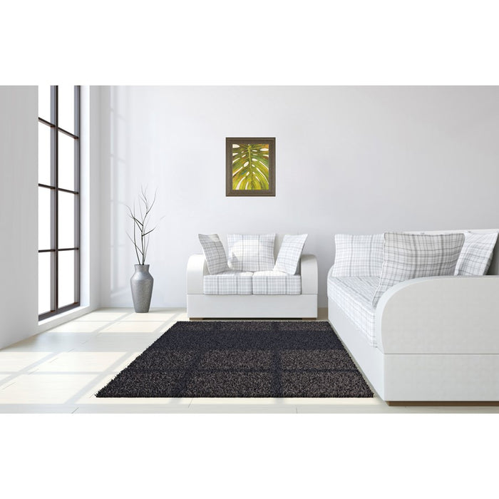 Classy Living Tropical Leaf II Wall Art 22"x26", Tranquil Ash Frame