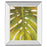 Classy Living Tropical Leaf II Wall Art 22"x26", Mirrored Frame - 8493MF
