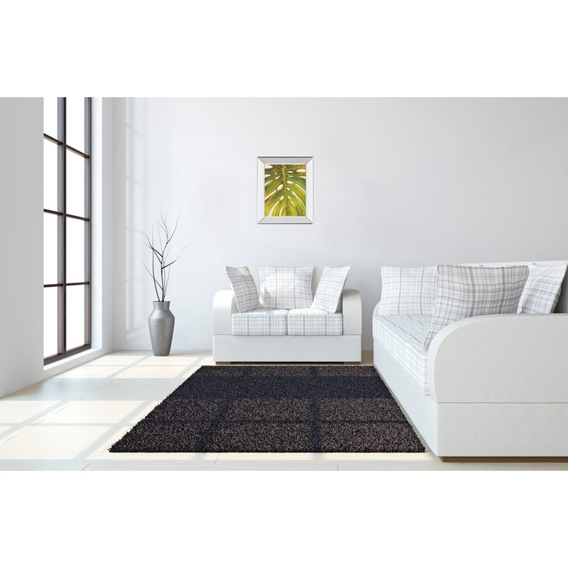 Classy Living Tropical Leaf II Wall Art 22"x26", Mirrored Frame