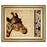 Classy Living Safari Giraffe Wall Art 26"x22", GiIded Radiance Frame